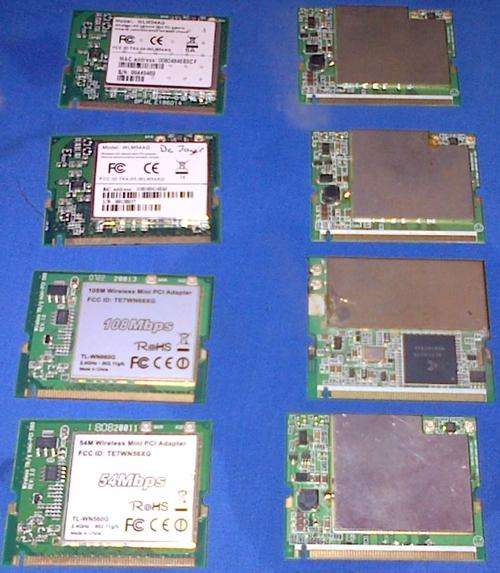 MiniPCI 2.4GHZ Cards
