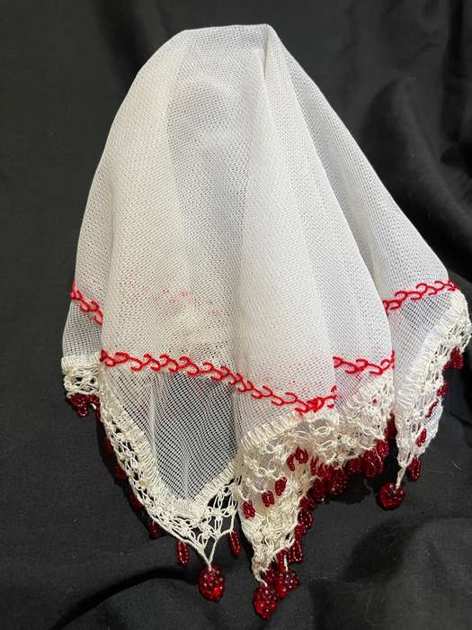Doilie beaded large