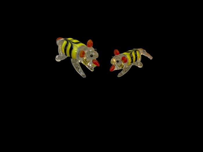 Ornament animals set Murano miniature