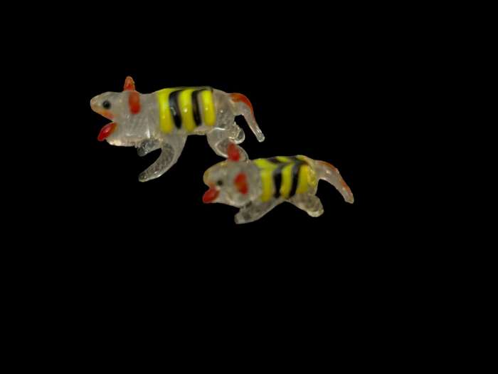 Ornament animals set Murano miniature