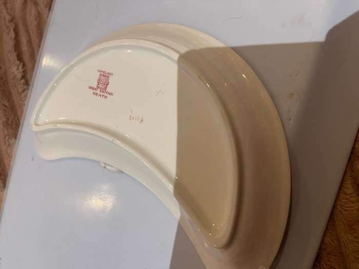 Plate salad Spode Heath