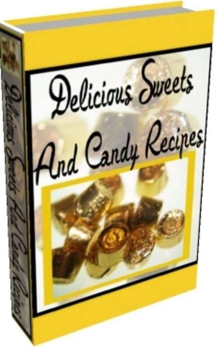 300+ Delicious Sweets and Candy Recipes & Free Cooking Converter - Free Postage