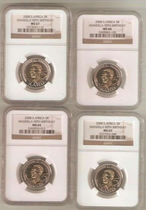 @@@A CRAZY R1 START FOR THIS 2008 NGC GRADED SET BID PER COIN TO TAKE ALL  @@@@