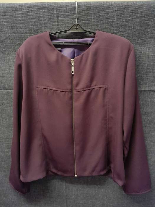 Ladies Suit Plum