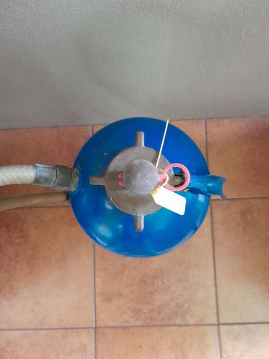 Vintage Blue Fire Extinguisher 9kg