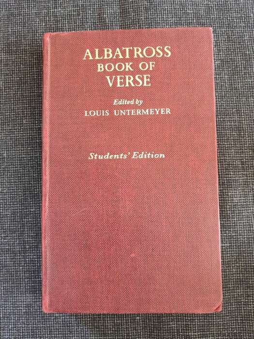 Original Collins Albatross Book of Verse