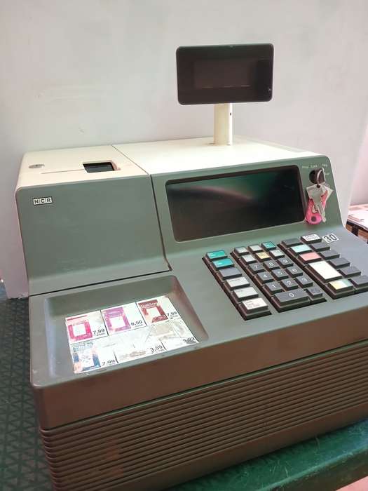 NCR vintage cash register till Large