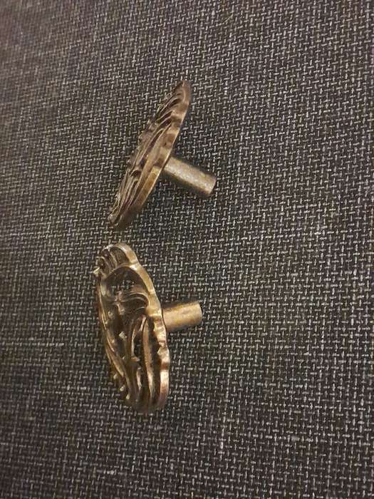Pair of vintage antique door knobs