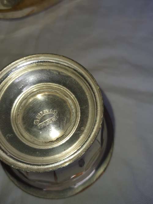 A VINTAGE EPNS SILVER PLATED TEA SET SOLD AS IS