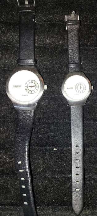 A SET OF LOXION KULCA WATCHES SOLD AS IS NOT TESTED