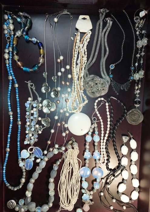 Vintage Costume Jewelry Collection Sold As Is