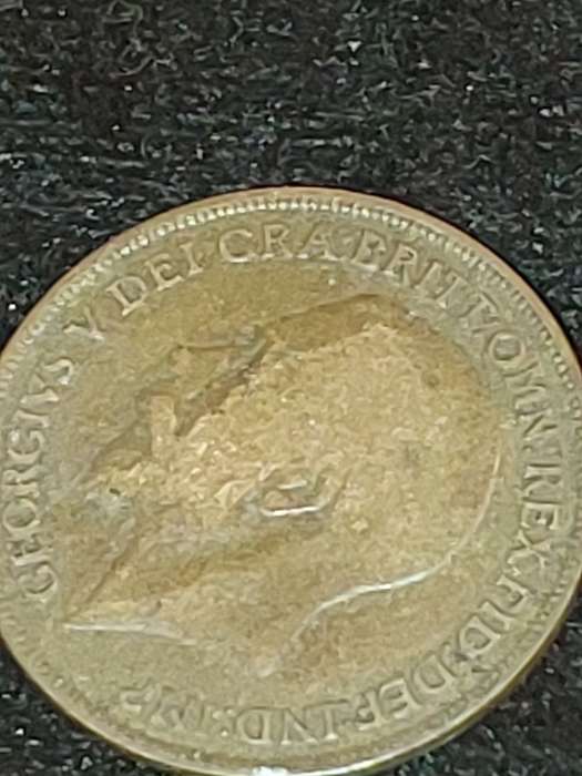AN ANTIQUE COIN COLLECTION OF 9 ONE PENNY COINS UK