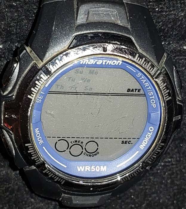 TWO SPORTS WATCHES ONE IS WORKING AND BOTH NEED NEW BANDS