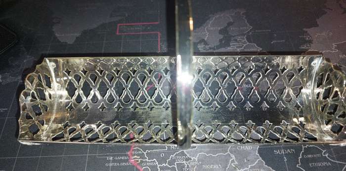 A VINTAGE COLLECTION SILVER SILVER-PLATED SERVING TRAY BASKETS