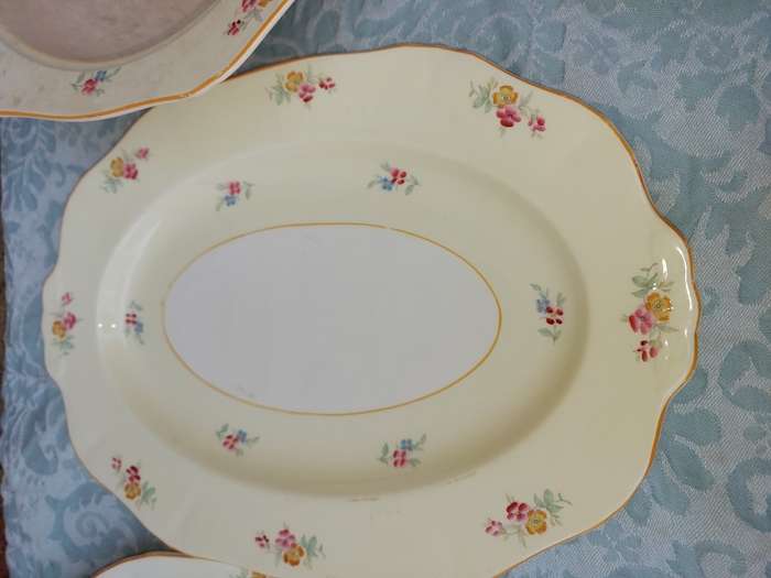 A VINTAGE 30 PIECE BY ALFRED MEAKEN ENGLAND DINNER SET