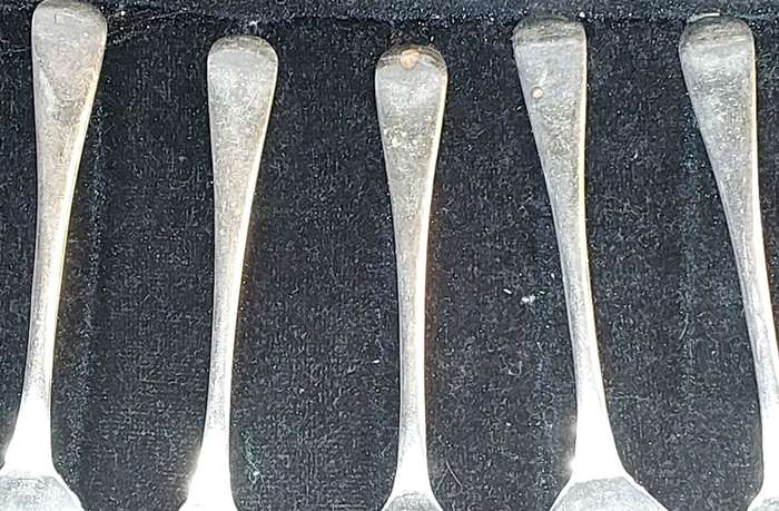 ANTIQUE RUSTLESS NICKEL SILVER SIPELIA FORKS AND SPOONS