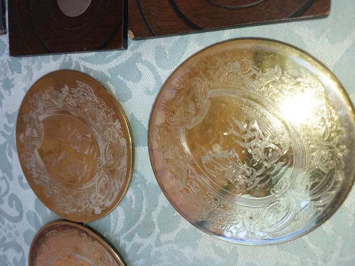 A COLLECTION OF COASTERS FOR THE BAR