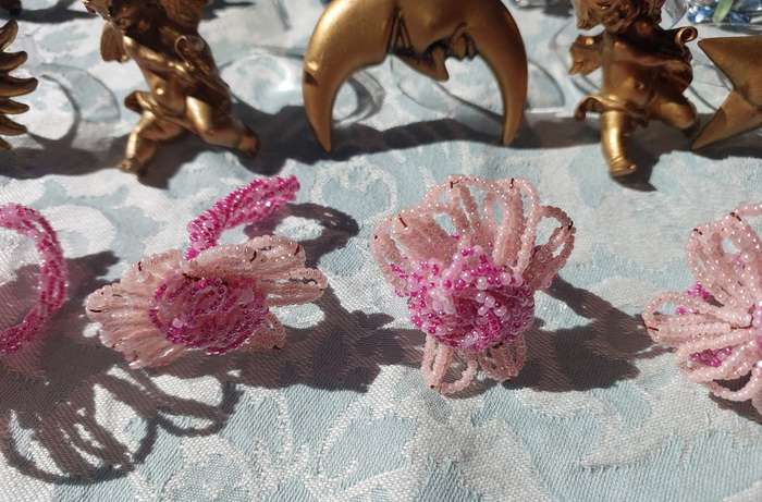 A COLLECTION OF NAPKIN RINGS FOR DIFFERENT OCCASIONS