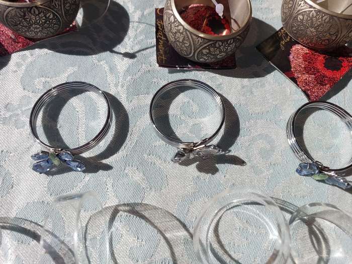 A COLLECTION OF NAPKIN RINGS FOR DIFFERENT OCCASIONS
