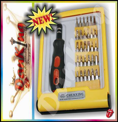 32-in-1 Electroc Screwdriver Set - High Quality