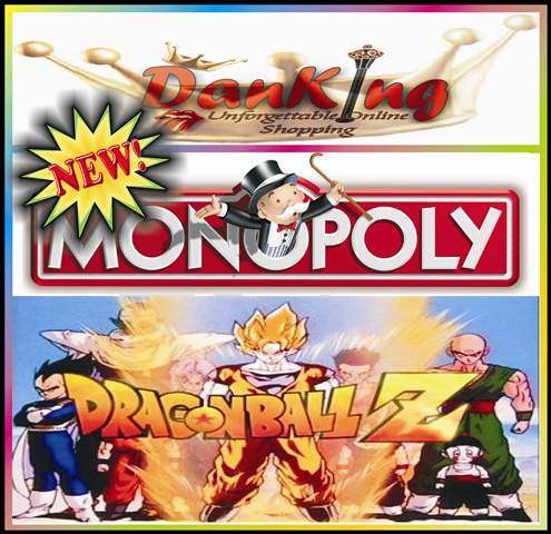 Dragon Ball Z Shin Budokai 2 Monopoly Junior for the Kids!!!