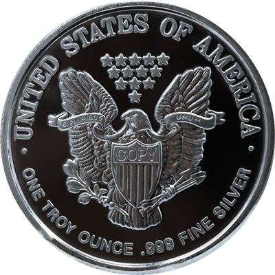 1 Oz Walking Liberty Silver Round