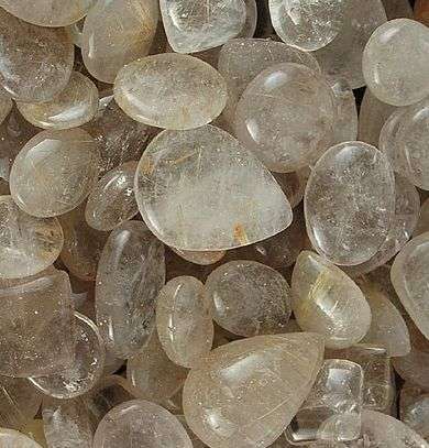 Rutilated Quartz Lot 100ct Mix