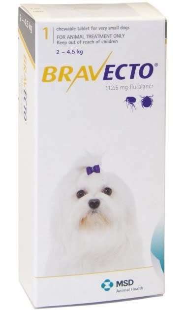 Bravecto for Miniature Dogs (2-4.5kg) - 0.10kg