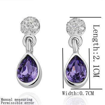IMPRESSIVE!!!!- Swarovski Crystal,Rhinestones Earrings LOOK AT THIS!