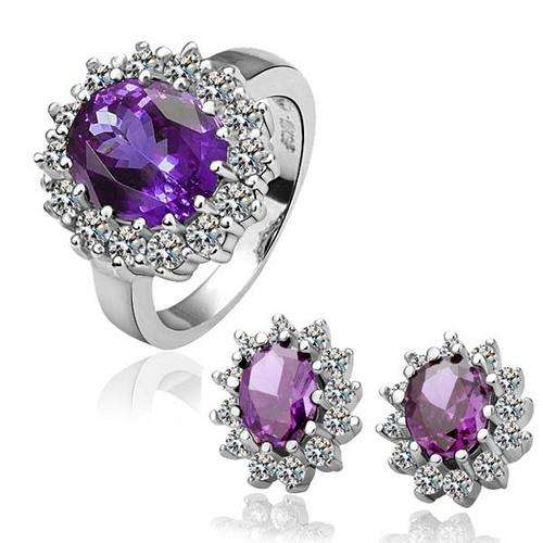 BEST OFFER!!!!- THIS IS THE MOST BEAUTIFUL RING AND EARRINGS... A MUST! LOOK AT THIS RING!!!!