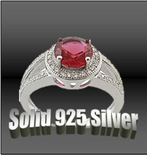THIS IS A ABSOLUTELY MUST BID! SOLID 925 MICRO SETTING RING! FIRST TIME ON R1 AUCTION! ADD EARRINGS!