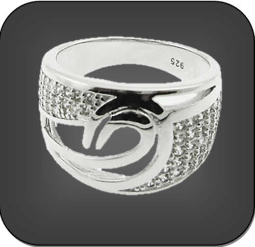 SOLID SILVER! THIS IS A ABSOLUTELY MUST BID! SOLID 925 MICRO SETTING RING! R1 AUCTION! ADD EARRINGS!