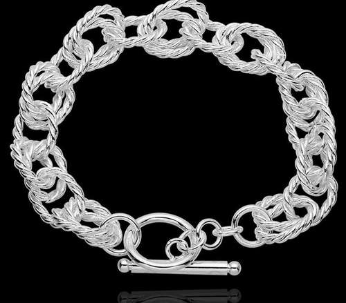 NEW STOCK! FIRST TIME ON R1 AUCTION - IMPRESSIVE SILVER BRACELET! SEE WHAT CAN COMBINE!