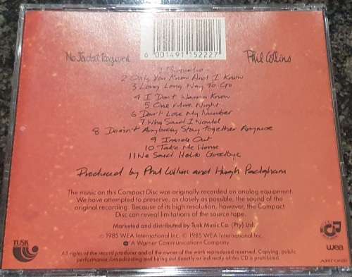Phil Collins - No Jacket Required