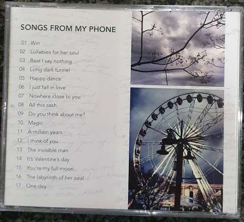 Lionel Bastos - Songs From My Phone (CD-R)