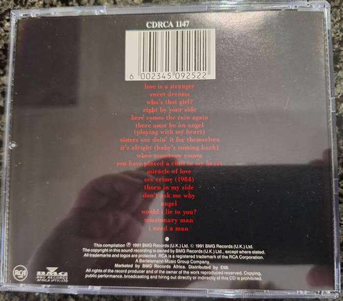 Eurythmics - Greatest Hits