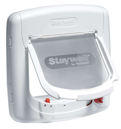 Staywell 400 series Magnetic Cat Flap - white