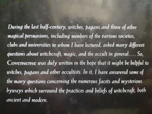 Covensense ~ Patricia Crowther
