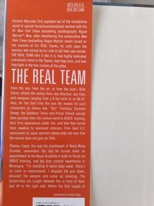 The Real Team ~ Richard Marcinko
