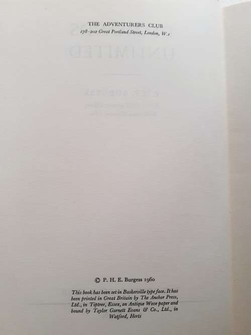 Diamonds Unlimited ~ P H E Burgess