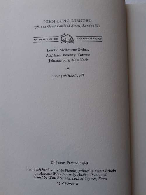 Crashout ~ James Preston