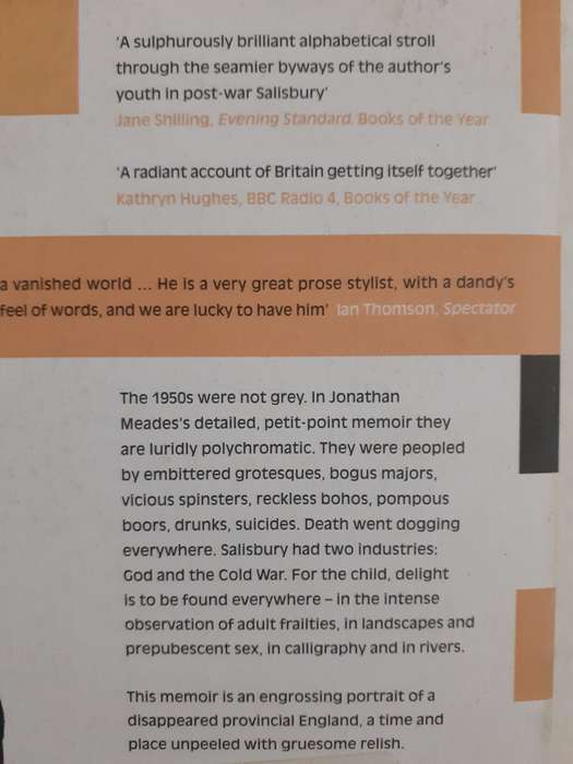 An Encyclopaedia of Myself ~ Jonathan Meades