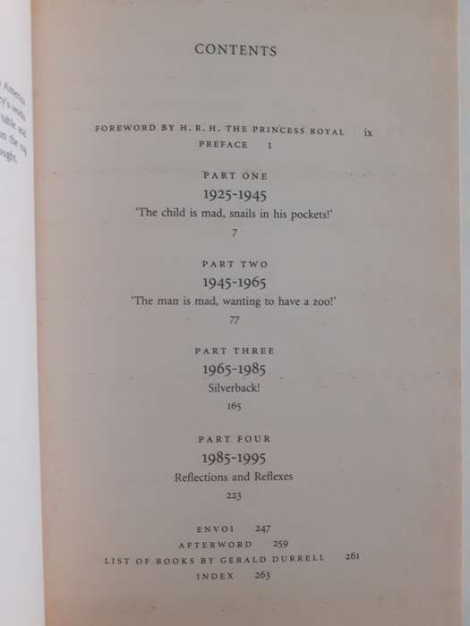 The Best of Gerald Durrell (chosen by Lee Durrell)