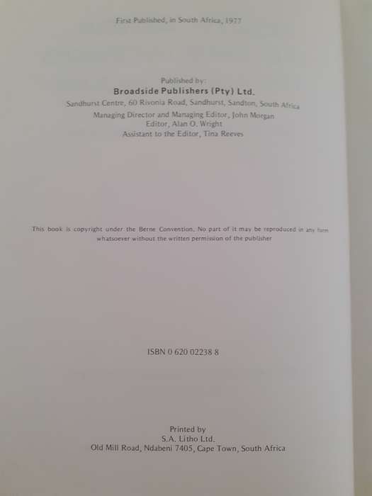 South Africa - The Free World`s Treasure House ~ BROADSIDE PUBLISHERS