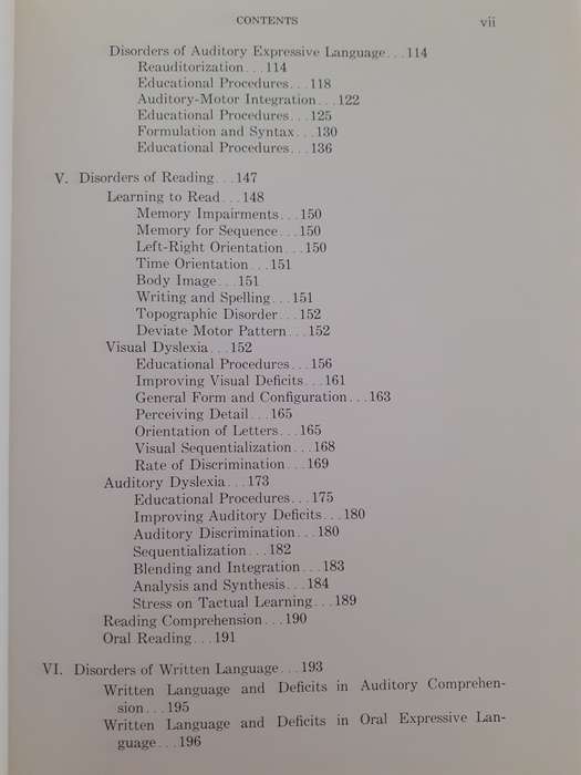Learning Disabilities ~ Johnson / Myklebust
