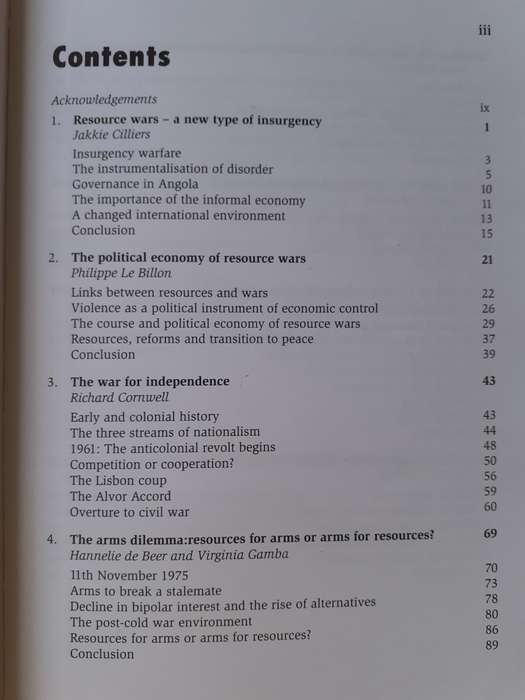 Angola`s War Economy ~ Cilliers / Dietrich