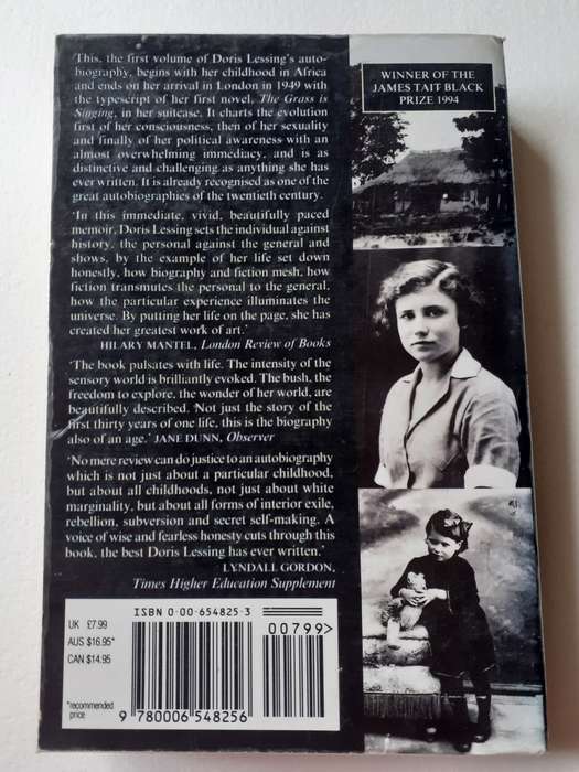 Under My Skin ~ Doris Lessing