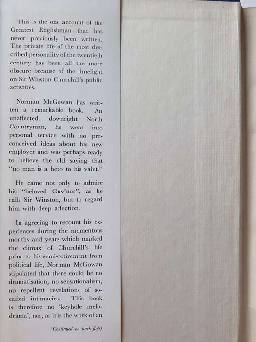 My Years With Churchill ~ Norman MacGowan