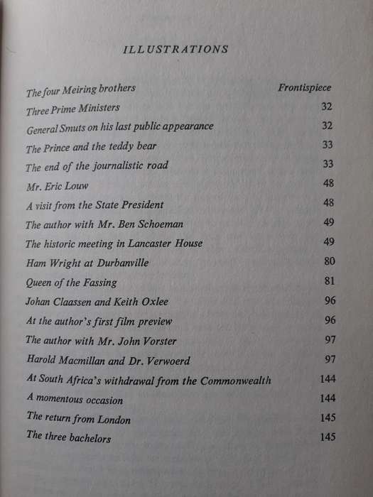 (signed) Inside Information ~ Piet Meiring