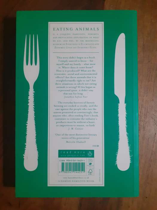 Eating Animals ~ Jonathan Safran Foer